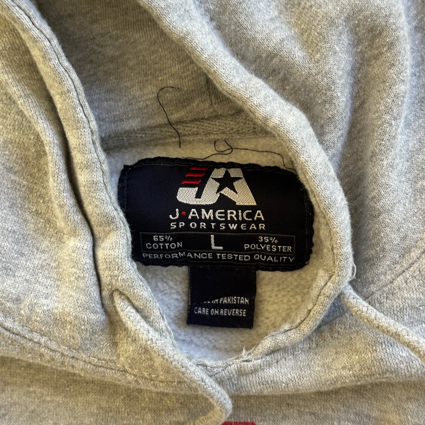 Ohio State Buckeyes J. America Graphic Hoodie Faded 00's - L