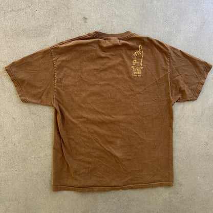 Christian Jesus Tee Signed Sealed Delivered Graphic Shirt 00's - XL