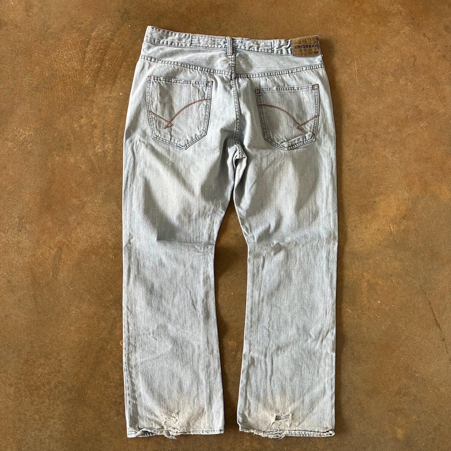 Light Wash 90's Union Bay Baggy Jeans - 38