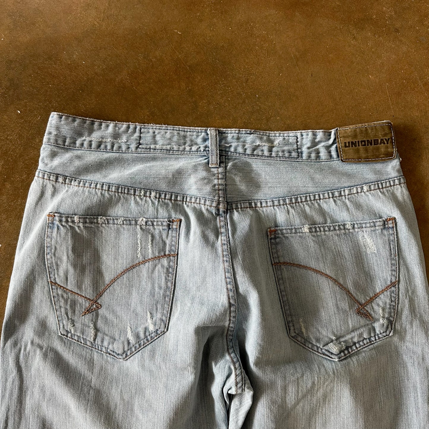 Light Wash 90's Union Bay Baggy Jeans - 38