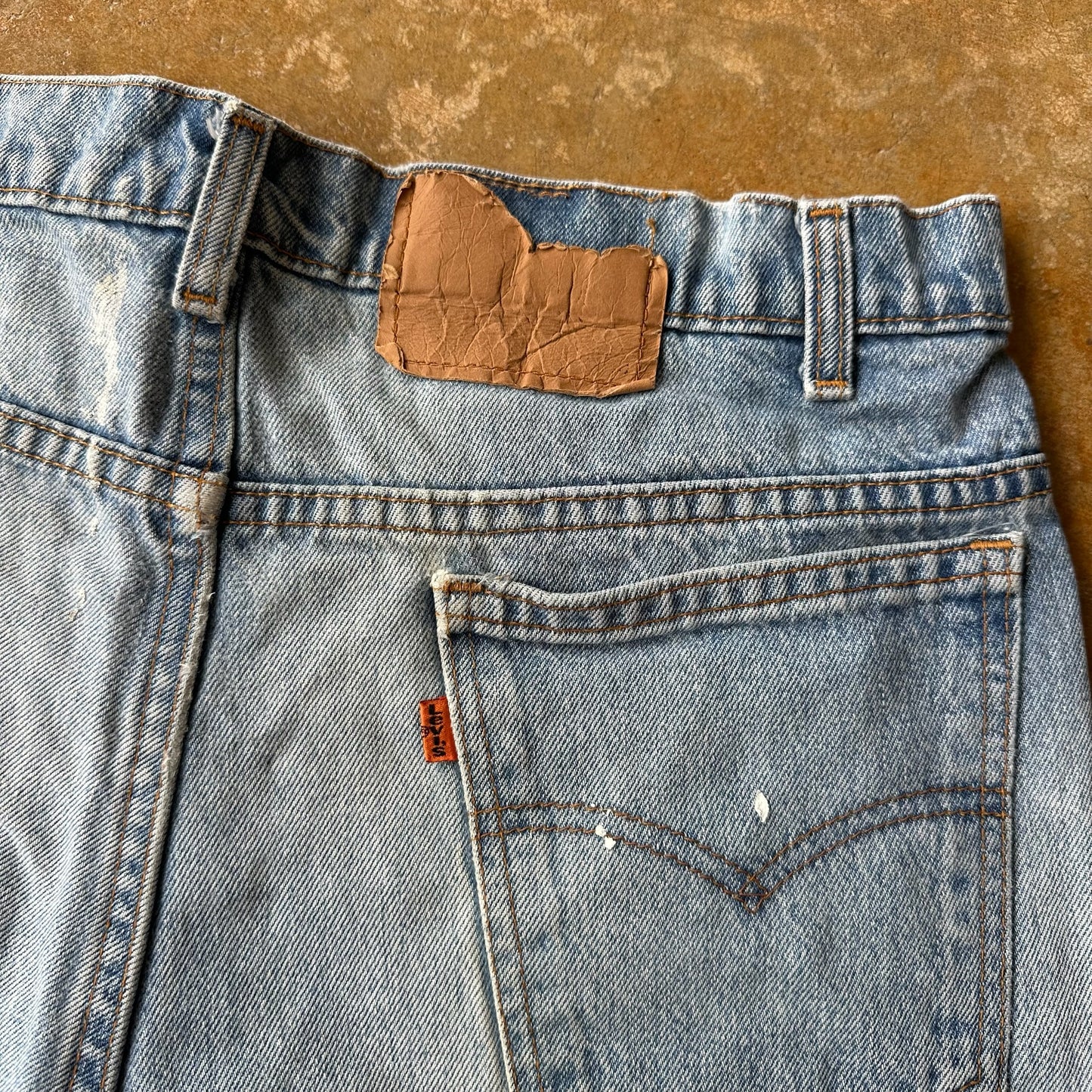 Levi's Orange Tab Jean Shorts 80's - 35