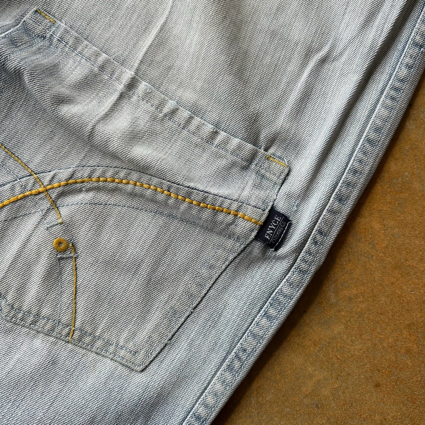Enyce Baggy Pocket Patch Jeans Skater 90's - 38