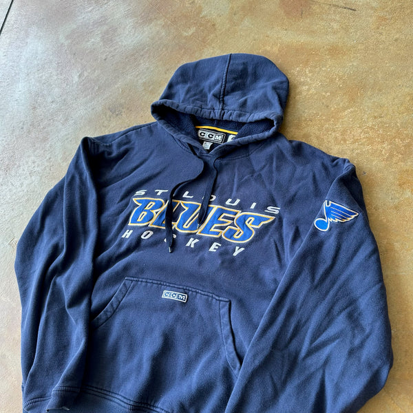 St. Louis Blues CCM Hoodie 90's - XL hover