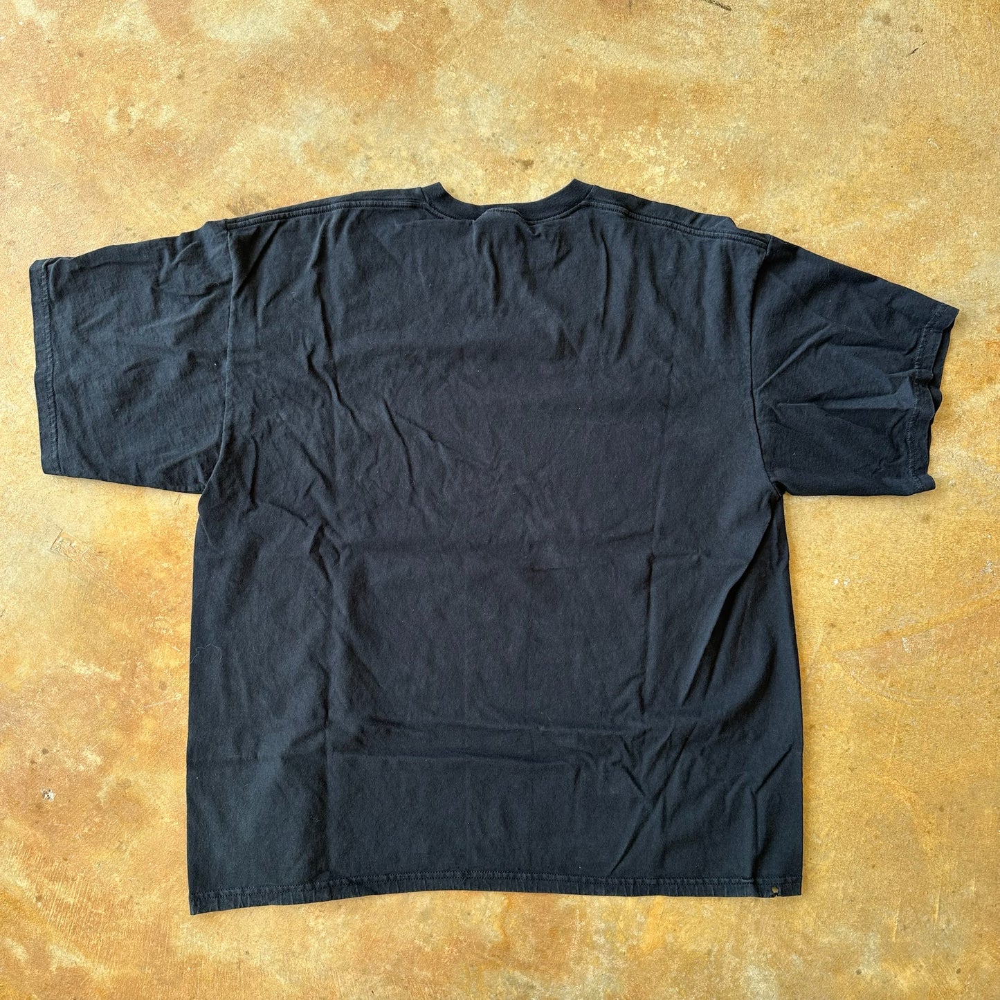 Nike Distressed Black T-Shirt 90's - XL