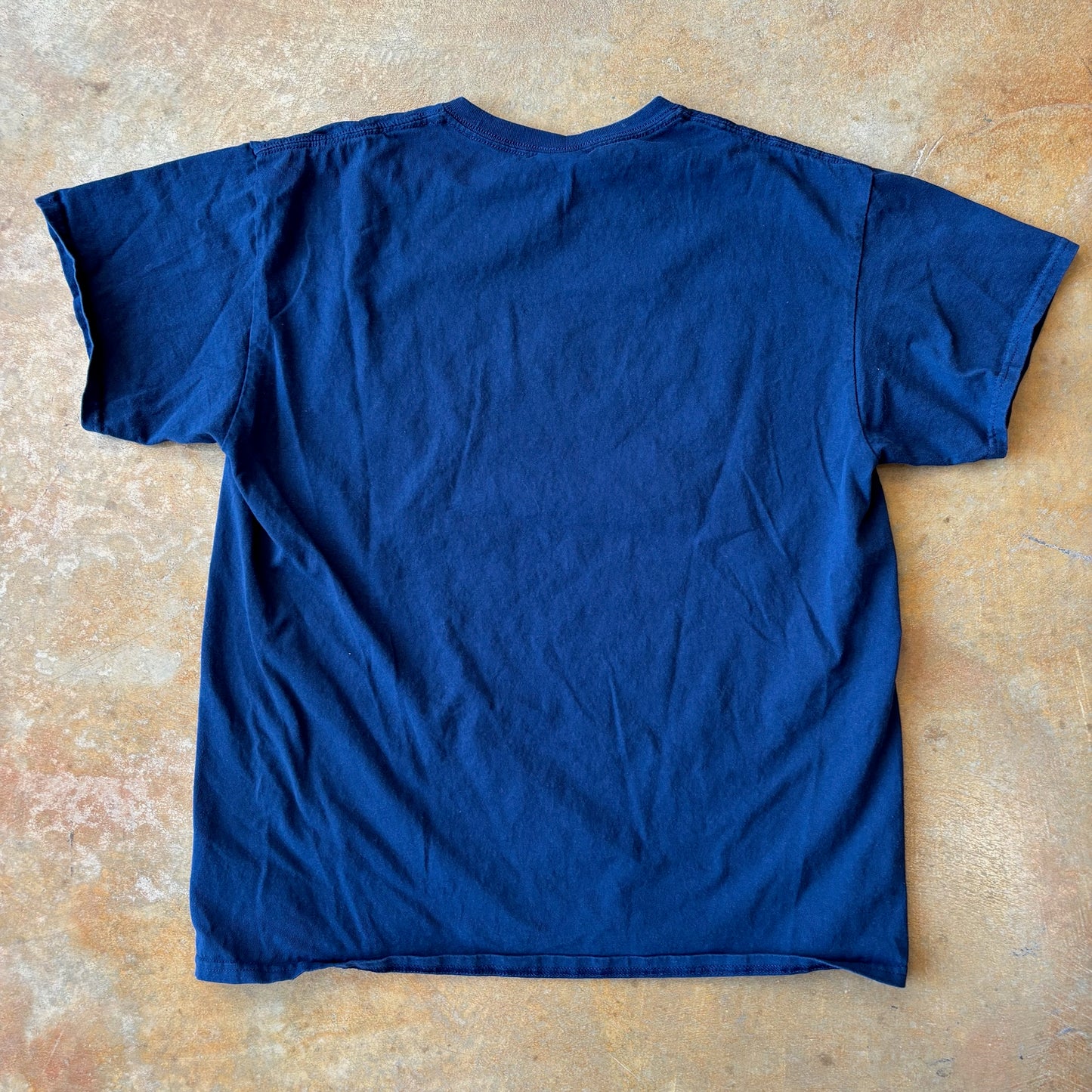 Auburn University Spellout T Shirt Navy 00's - M