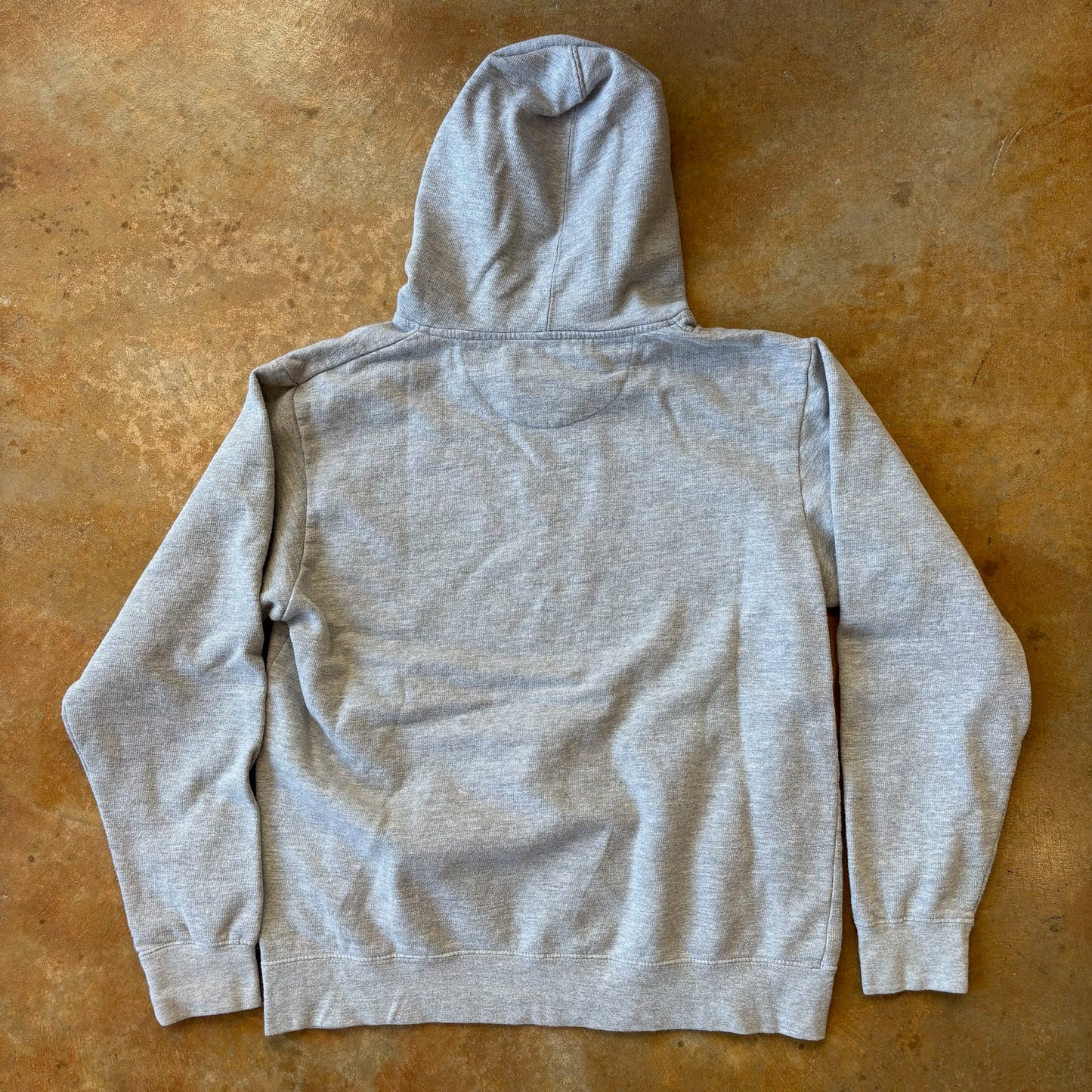 Kansas University Embroidered Hoodie Gray 90's - M