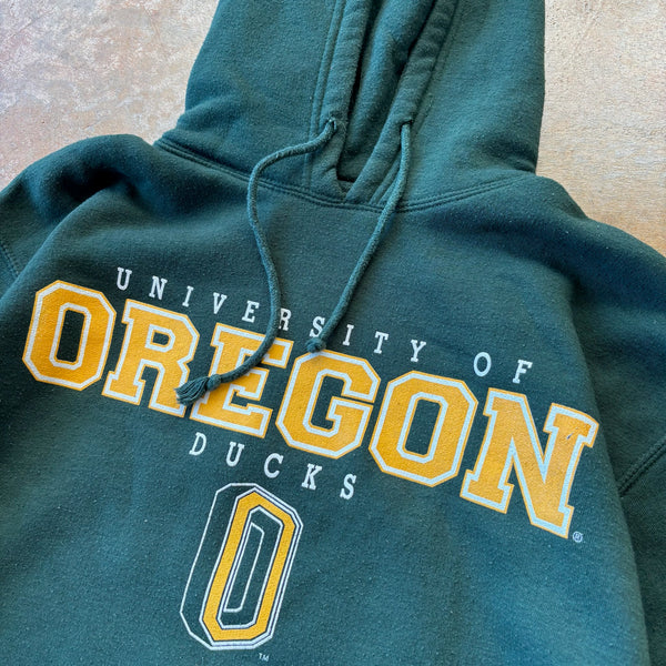 University of Oregon Ducks Spellout Hoodie 90's - M hover