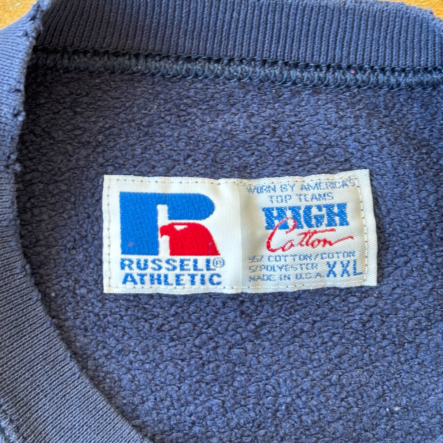 University of Illinois Russell Embroidered Sweatshirt Crewneck 90's - 2XL