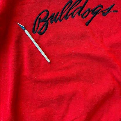 University of Georgia Bulldogs Embroidered Crewneck Sweatshirt 90's - L