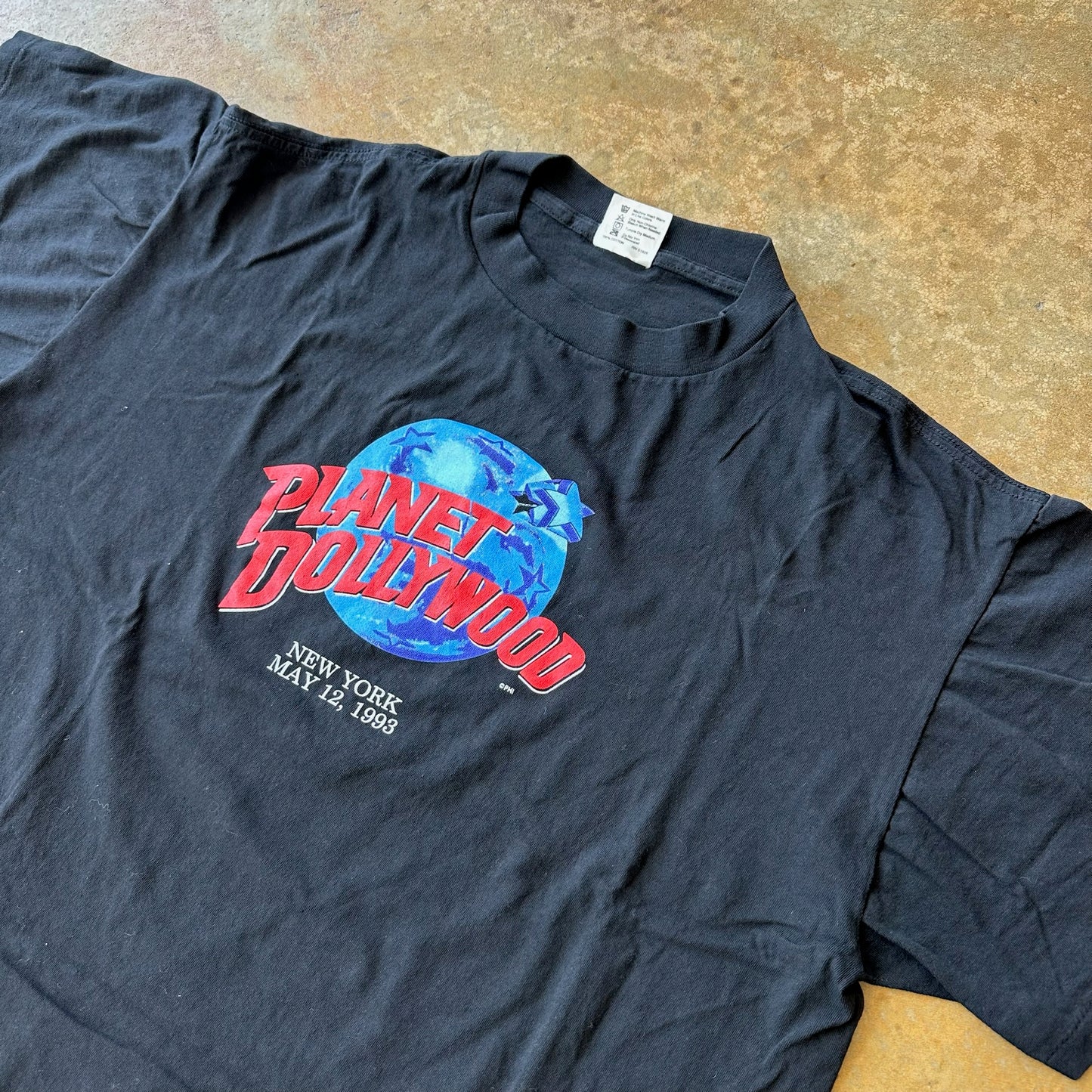 Planet Hollywood Dolly Parton Graphic New York 1993 90's - XL