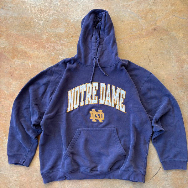 University of Notre Dame Embroidered Reebok Heisman Collection Hoodie 90's - 2XL