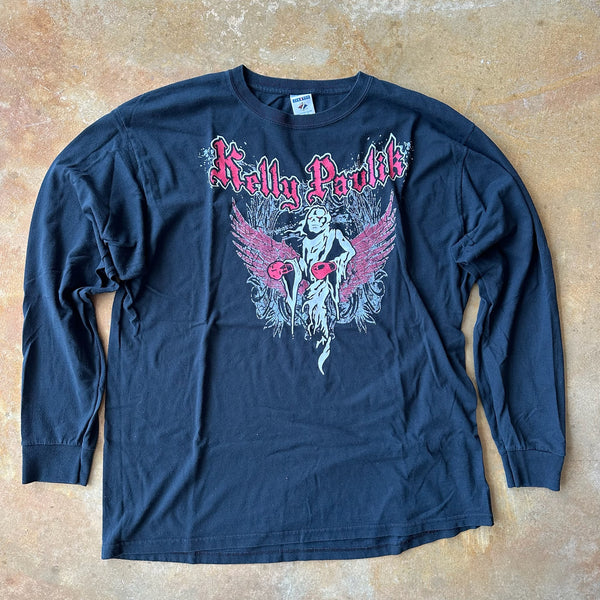 Kelly The Ghost Pavlik Backyard Brawl Shirt 00's - XL