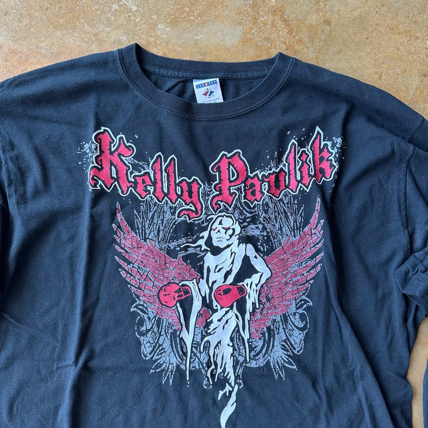 Kelly The Ghost Pavlik Backyard Brawl Shirt 00's - XL