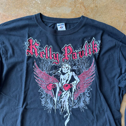 Kelly The Ghost Pavlik Backyard Brawl Shirt 00's - XL
