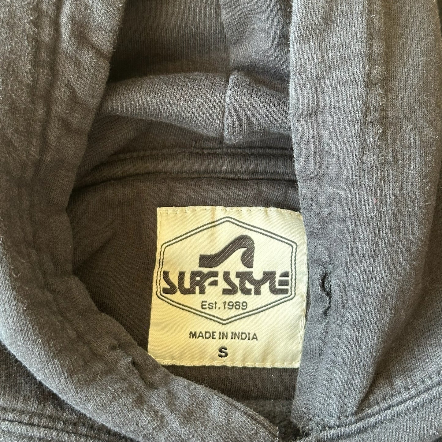 Surf Style Neon Graphic Hoodie 00's - S