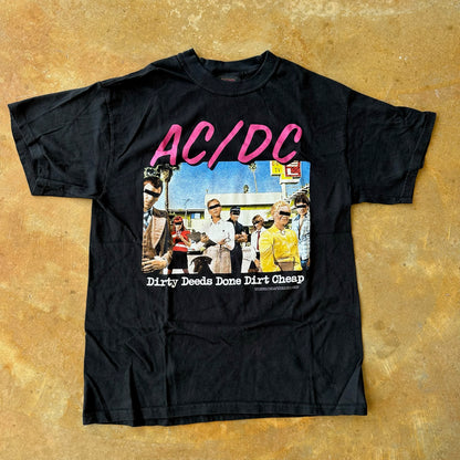 AC/DC Dirty Deeds Done Cheap Album Band Shirt 00's - S