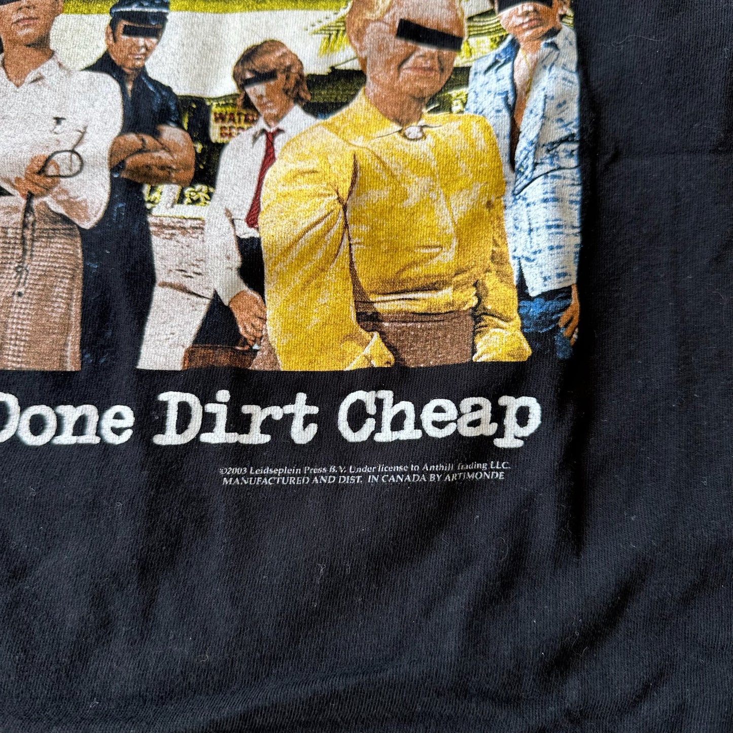 AC/DC Dirty Deeds Done Cheap Album Band Shirt 00's - S