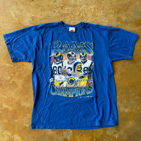 St. Louis Rams NFC Champions 1999 Graphic Shirt 90's - XL