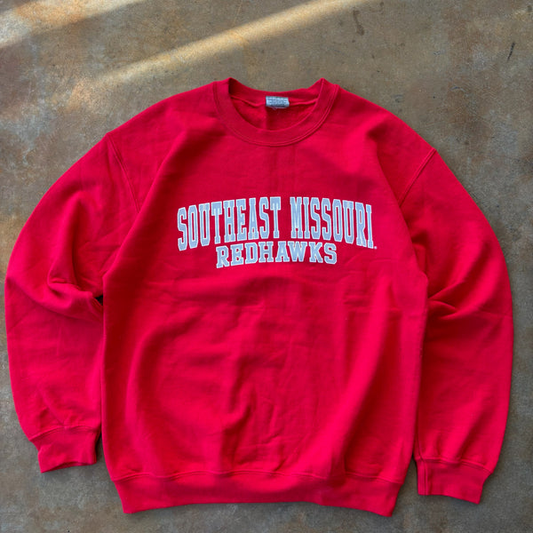 Southeast Missouri State University Redhawks Crewneck Sweatshirt 00's - M