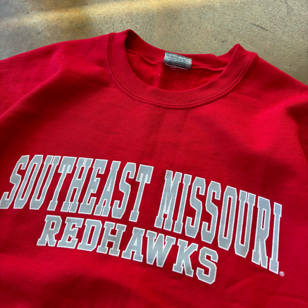 Southeast Missouri State University Redhawks Crewneck Sweatshirt 00's - M hover