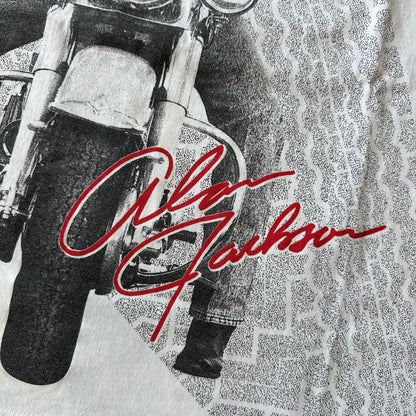 Alan Jackson Motorcycle AOP Shirt 90's - 2XL
