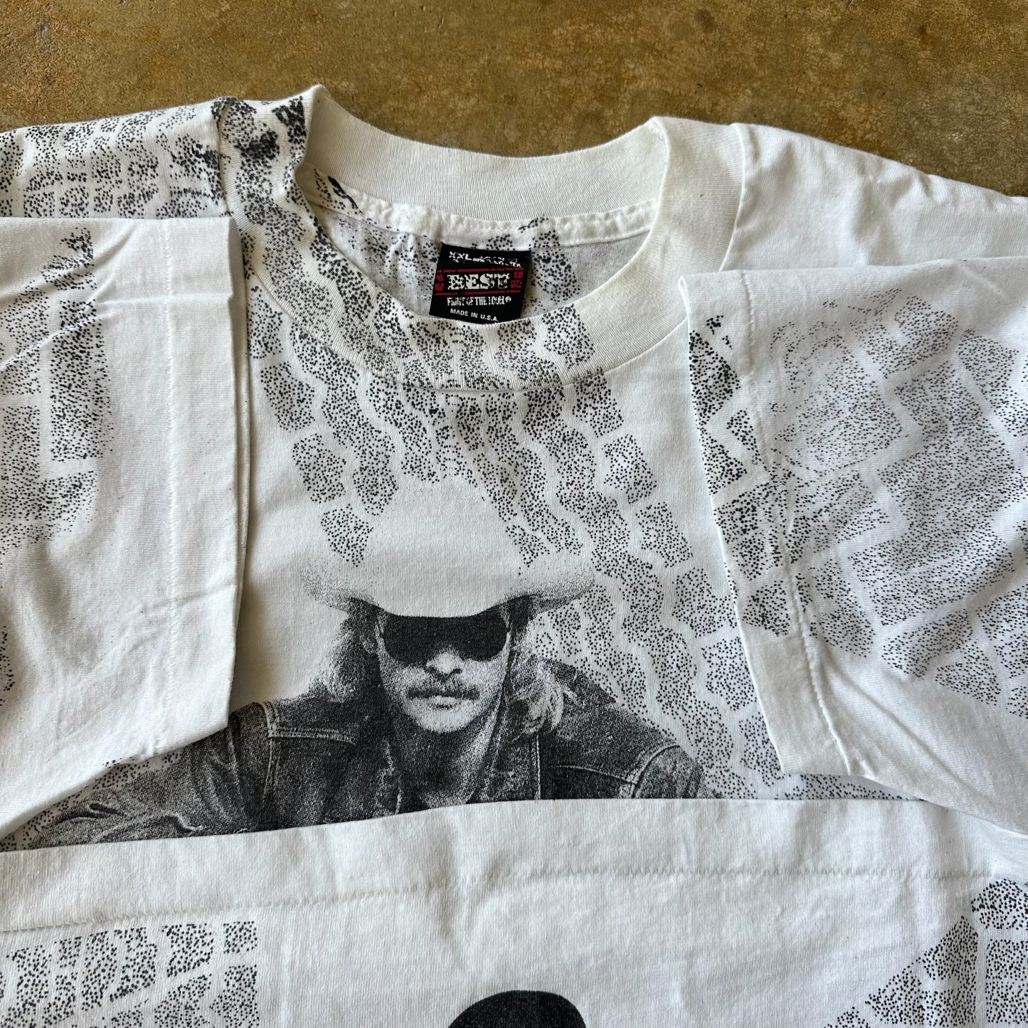 Alan Jackson Motorcycle AOP Shirt 90's - 2XL