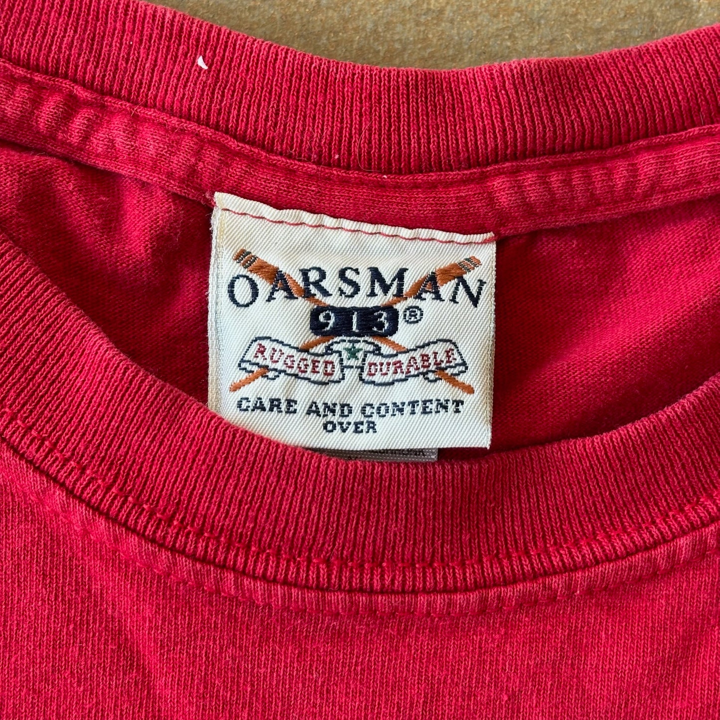 Southeast Missouri State University Redhawks Faded Shirt Oarsman 90's - XL
