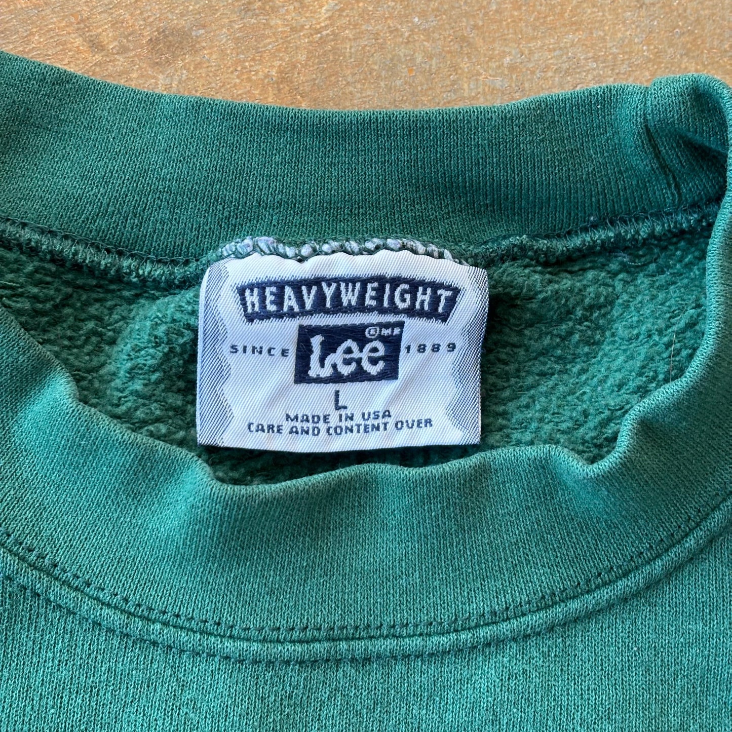 Kappa Delta Pi Embroidered Lee Heavyweight Reverse Weave Sweatshirt Crewneck 90's - L