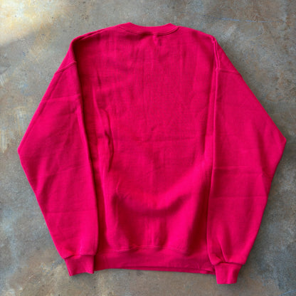 Bradley University Lee Heavyweight Spellout Crewneck Sweatshirt 90's - M