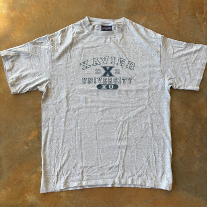 Xavier University Spellout Graphic Shirt Jansport 00's - L