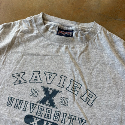 Xavier University Spellout Graphic Shirt Jansport 00's - L