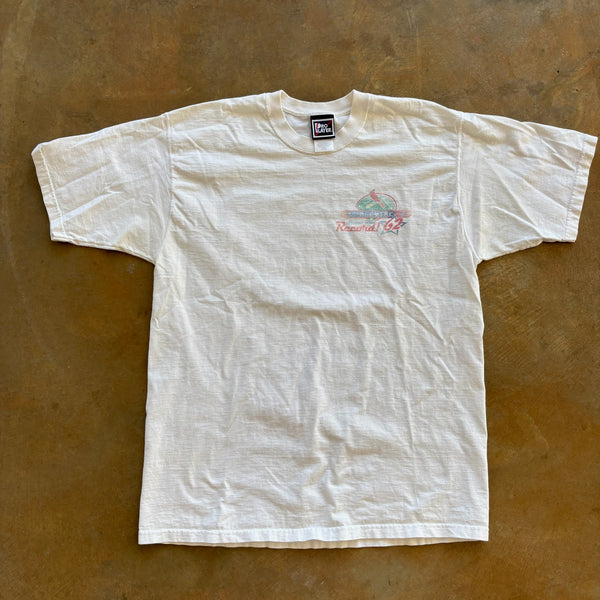 Mark McGwire Home Run Record 1998 White Pro Player Shirt 90's - XL