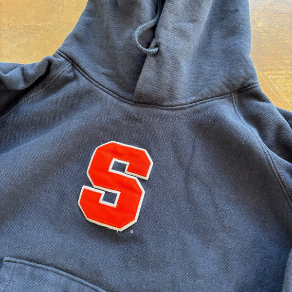 Syracuse University Champion Reverse Weave Hoodie Youth Size 90's - Youth M hover