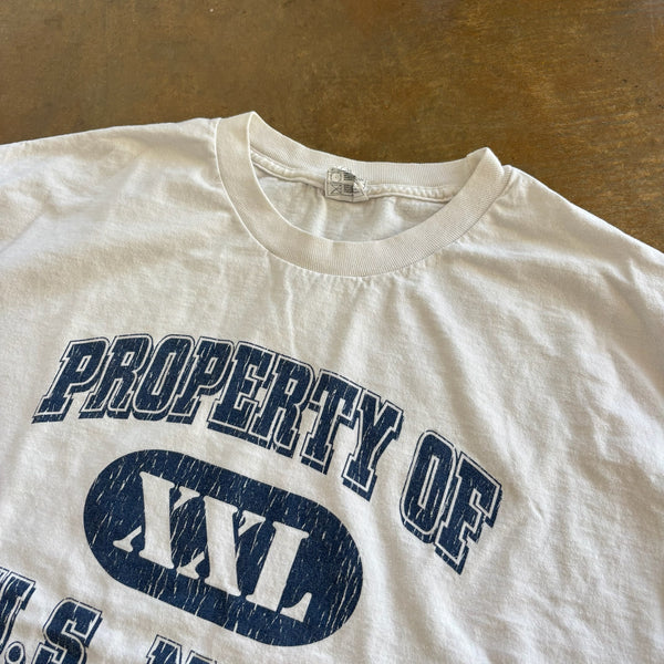 Property of U.S. Navy Graphic Tee Shirt White 00's - XL hover