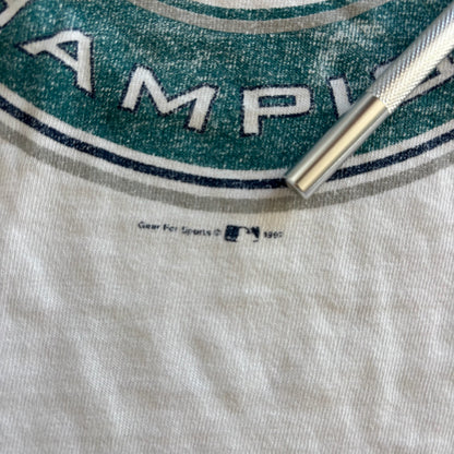 Seattle Mariners Thrashed 1997 AL West Champions Shirt 90's - M