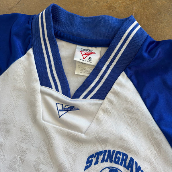 High School Stingrays Soccer Jersey Shiny Silky 90's - M hover
