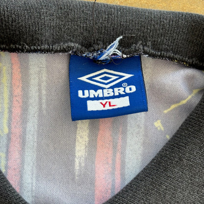 RARE Umbro Abstract AOP Goalkeeper Soccer Jersey Goalie 90's - Youth L