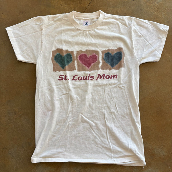 St. Louis Mom Missouri Single Stitch Delta Graphic Shirt 90's - S