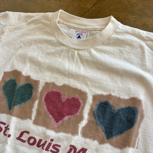St. Louis Mom Missouri Single Stitch Delta Graphic Shirt 90's - S hover