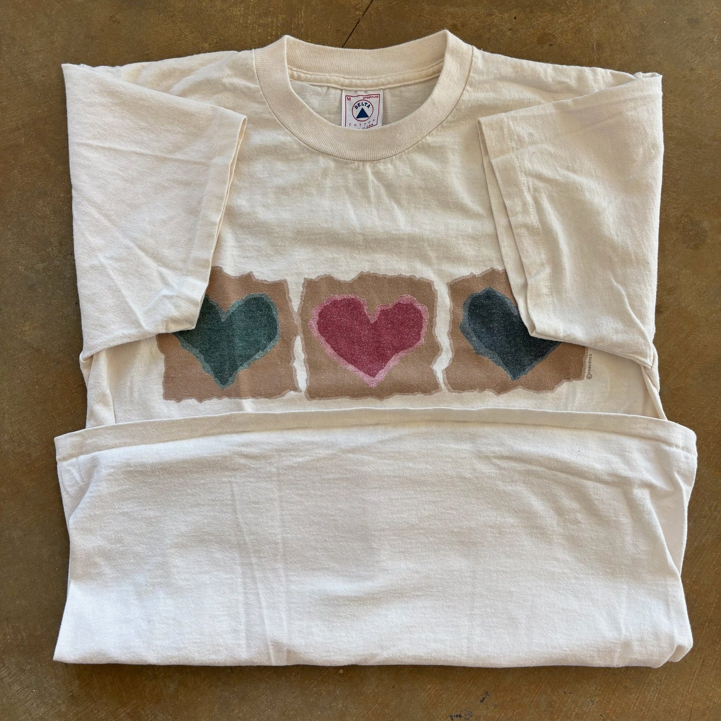 St. Louis Mom Missouri Single Stitch Delta Graphic Shirt 90's - S