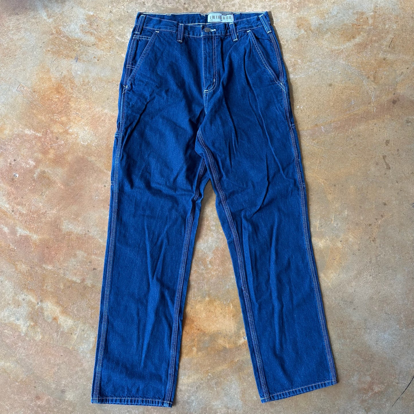 Carhartt Carpenter Workwear Jeans White Stitching 00's - 32