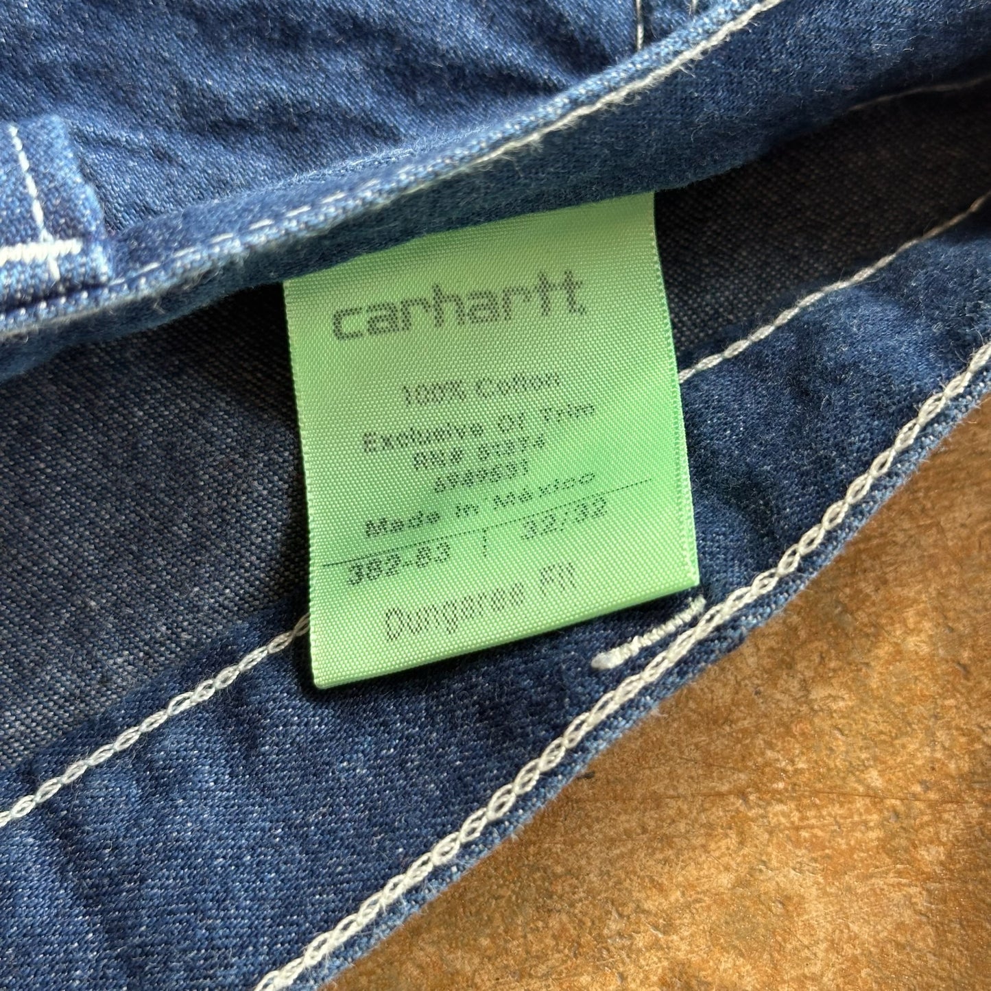 Carhartt Carpenter Workwear Jeans White Stitching 00's - 32