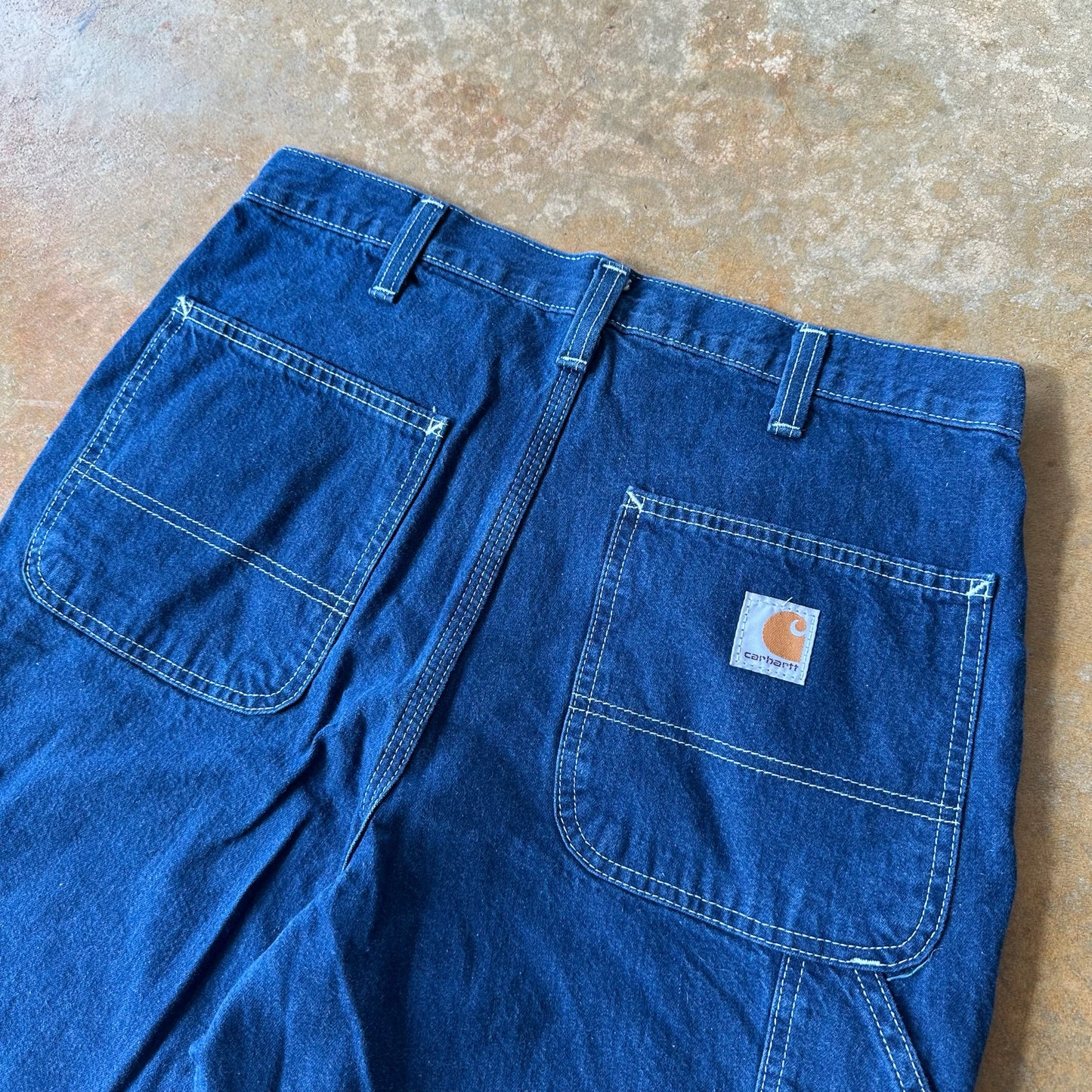 Carhartt Carpenter Workwear Jeans White Stitching 00's - 32