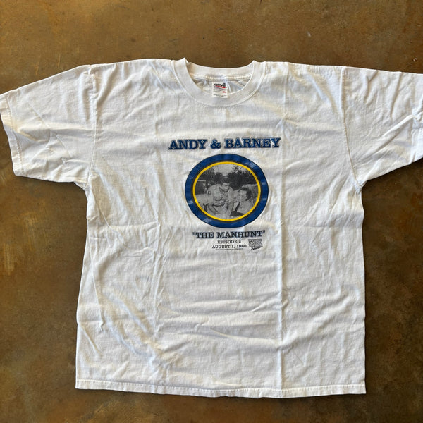 Andy Griffith Show Graphic Shirt Andy & Barney 