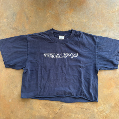 The Strokes Modern Age EP Tour Cropped Band Tee Shirt 90's - L