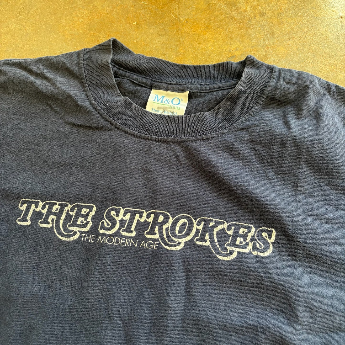 The Strokes Modern Age EP Tour Cropped Band Tee Shirt 90's - L