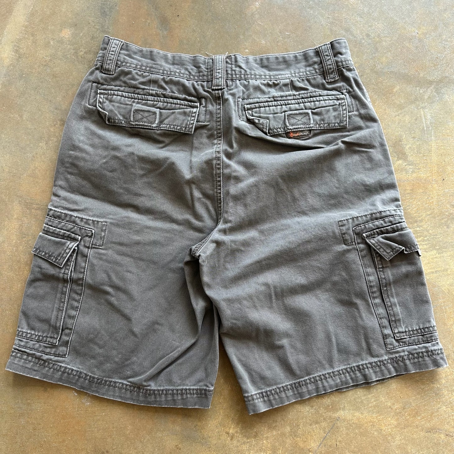 Red Head Cargo Shorts Baggy Skater 00's - 32