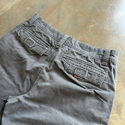Red Head Cargo Shorts Baggy Skater 00's - 32