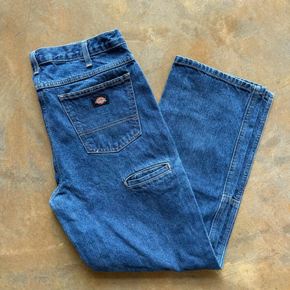 Dickies Double Knee Jeans Workwear Relaxed 90's - 34