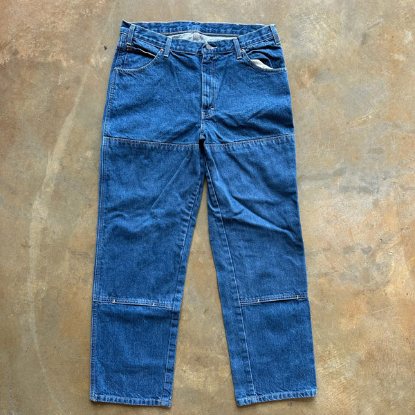 Dickies Double Knee Jeans Workwear Relaxed 90's - 34